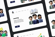3D Unity Icon Set, a Characters & Person 3D Model by Flat Icons (Thumbnail 7 of 13)