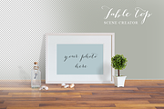Table Top -Scene Creator, a Product Mockup by Square Balloon (Thumbnail 1 of 3)