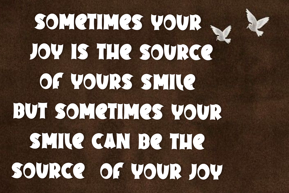 Boboho, a Script Font by InermediaSTUDIO (Photo 7 of 8)