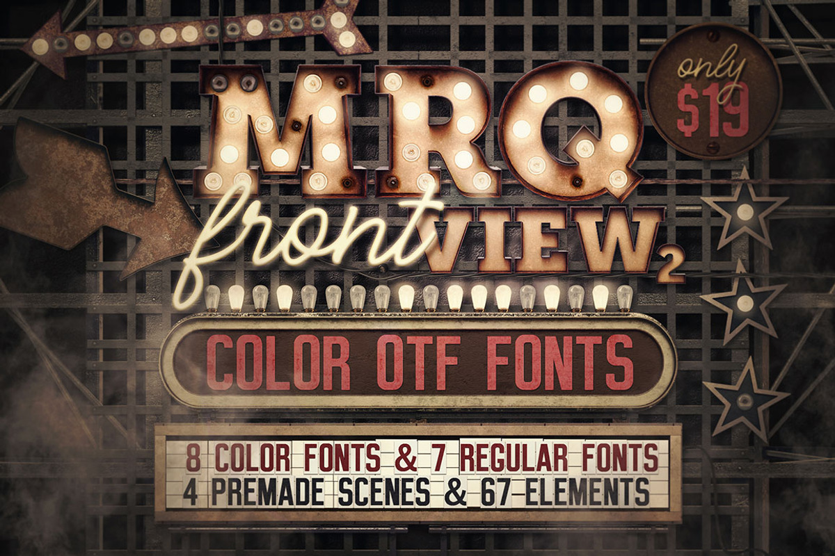 SALE Marquee Light Bulbs - All in 1, a Background Graphic by TVartworks (Photo 36 of 57)