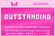 Stay Relevant font, a Font by weknow (Thumbnail 5 of 5)