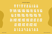 Runchis - Display Typeface Font, a Sans Serif Font by Flawless And Co (Thumbnail 10 of 10)