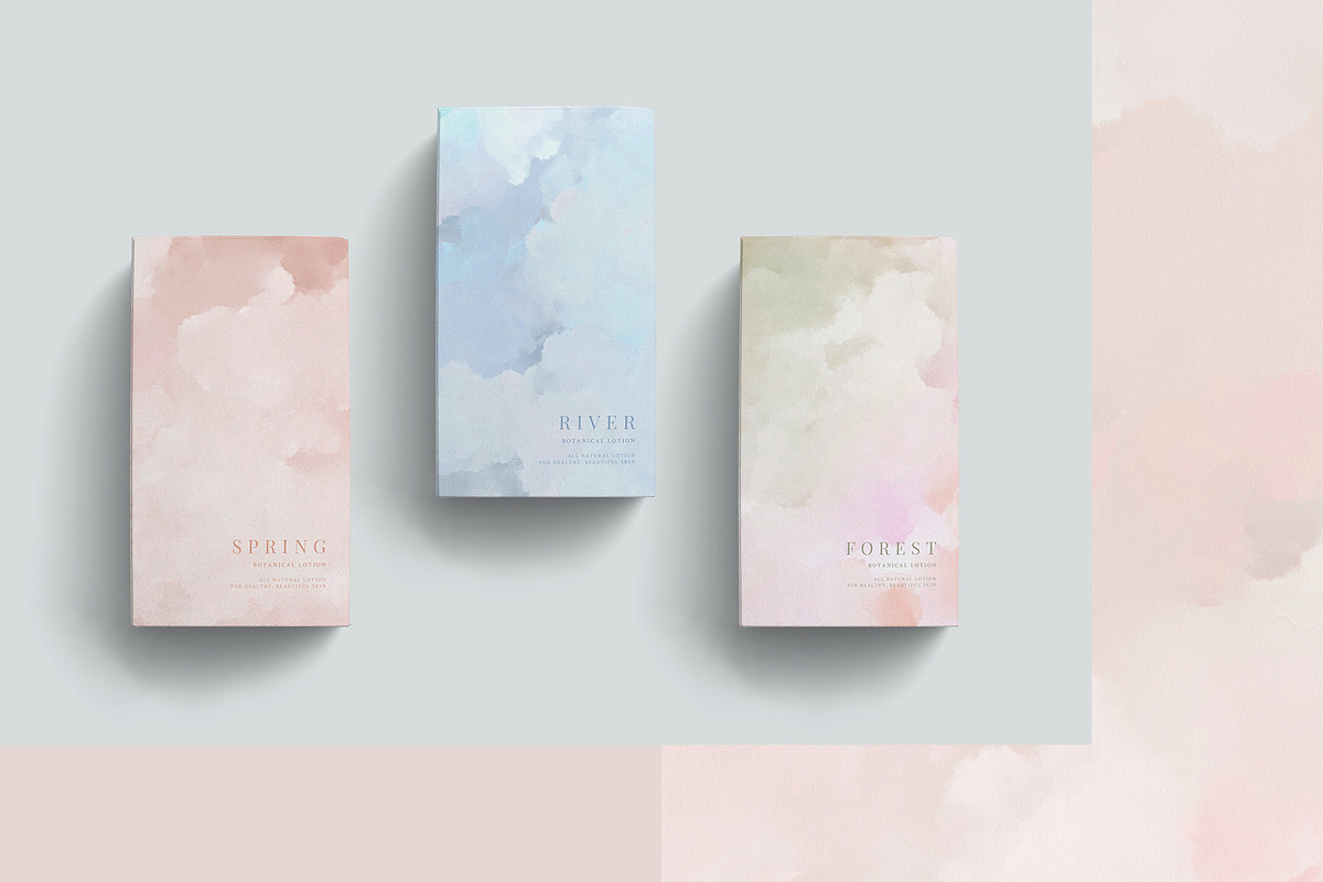 Set of Abstract Backgrounds, a Texture Graphic by Basia Stryjecka (Photo 11 of 14)
