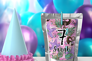 Mermaid Birthday Bundle Canva Templa, a Marketing Template by Coco Bloom (Thumbnail 4 of 7)