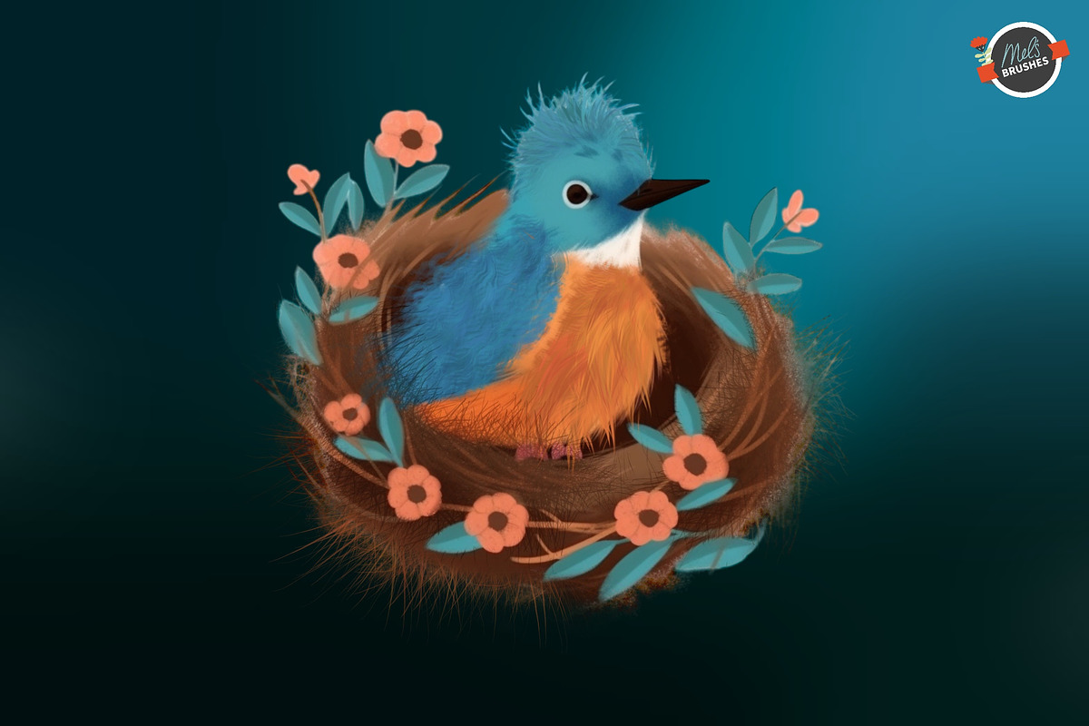 Animal Fur 2, a Brush Add-On by Mels Brushes (Photo 6 of 6)