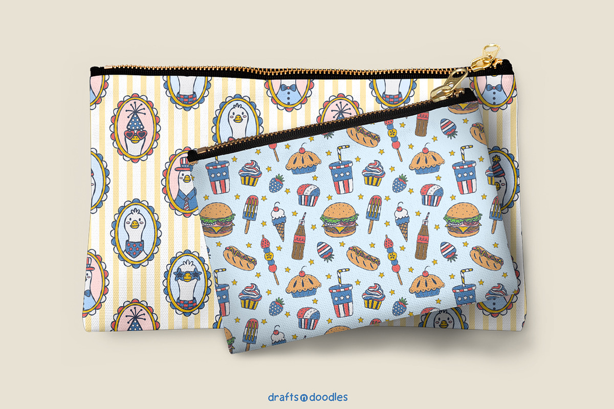 4th of July Preppy Patriotic Bundle, an Object Illustration by Drafts n Doodles (Photo 14 of 14)