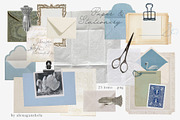 Holy Melancholy Scrapbooking Collage, an Object Graphic by alenaganzhela (Thumbnail 3 of 9)