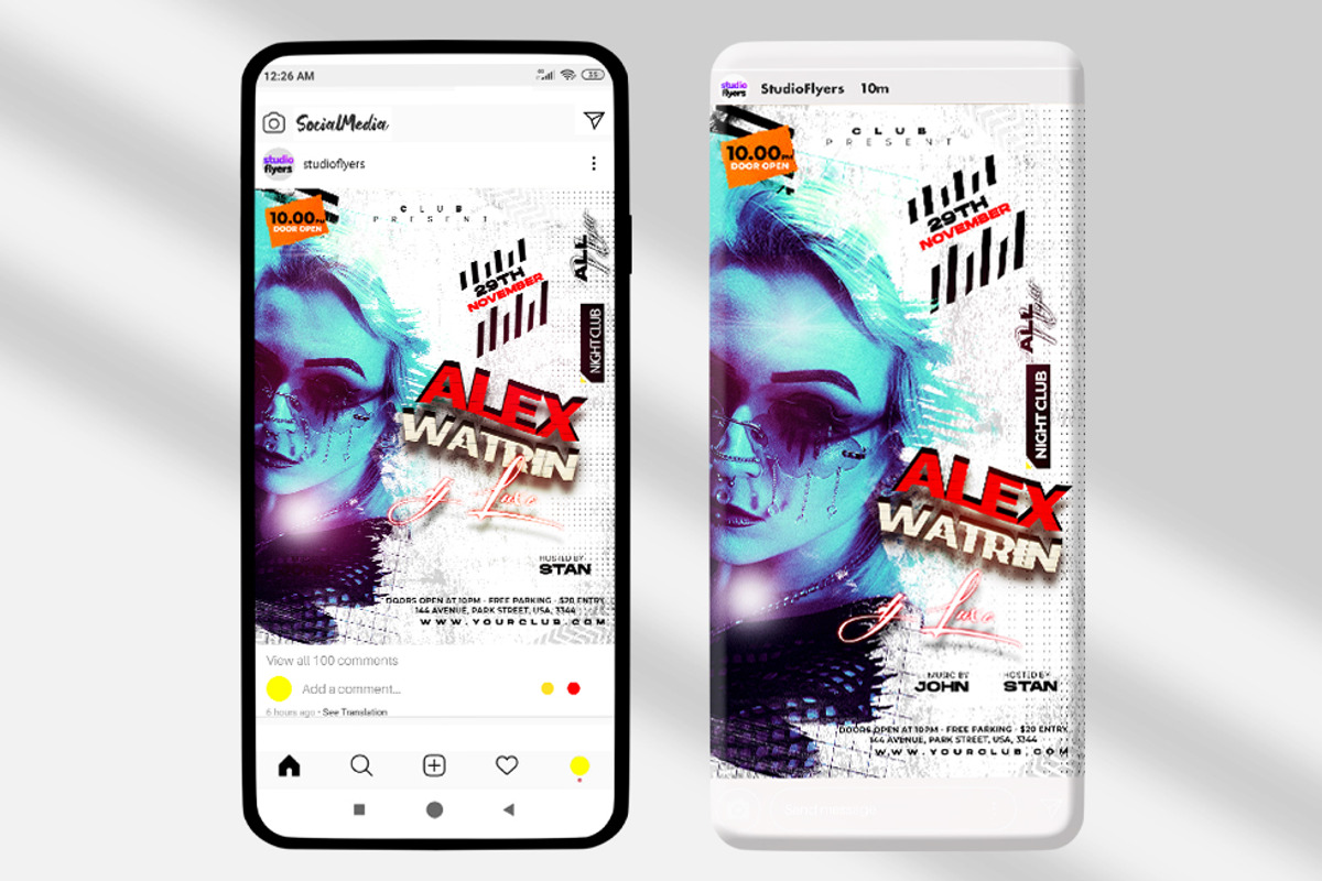 White Party Event Banner (PSD), a Social Media Template by studioflyers.com (Photo 2 of 2)