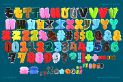 Retro 3D Letter PNGs: Oddtype, an Object Graphic by angelainthefields (Thumbnail 5 of 11)