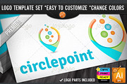 3D Circle Bubbles Chat Point Logo, a Branding & Logo Template by joyologo (Thumbnail 1 of 5)