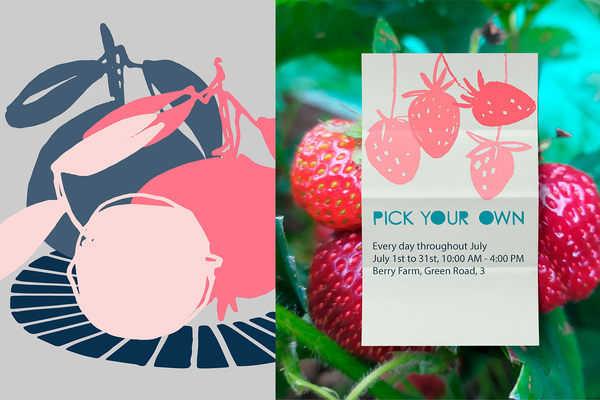 Market Day: 90 Food Illustrations, an Object Graphic by Sveta Pyatigorskaya (Photo 11 of 12)