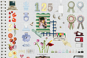 Say It Softly: Scrapbook Collage Kit, an Object Graphic by Purple (Thumbnail 4 of 15)