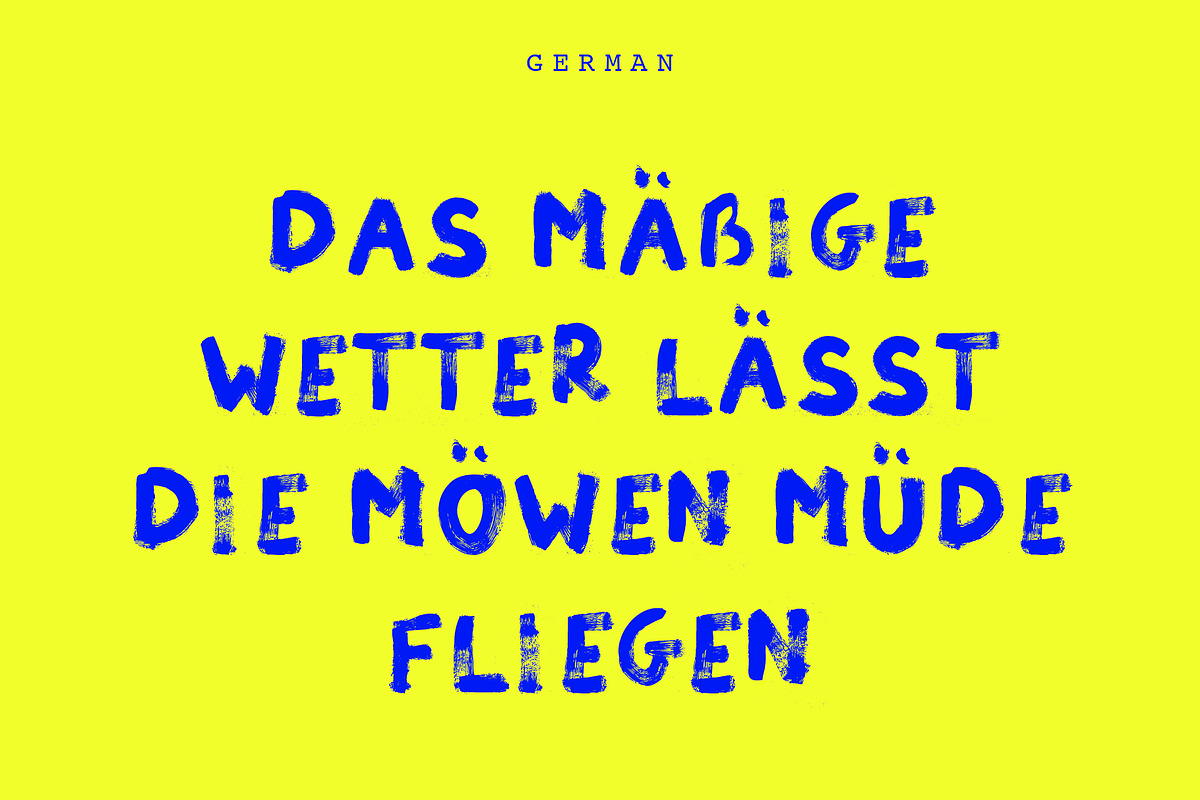 Hand-Painted Dry Brush Font, a Handwritten Font by This For There (Photo 14 of 14)