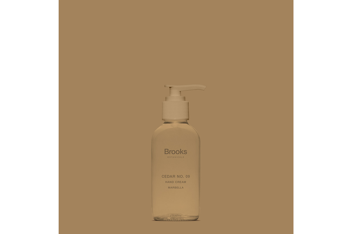 Glass Cosmetic Pump Bottle Mockup, a Pens & Pencil Mockup by Copal (Photo 8 of 17)