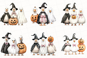 Whimsical Halloween Goose Clipart, an Illustration by OK Design (Thumbnail 3 of 5)