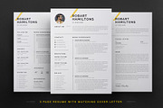 Resume, a Resume Template by GenerousArt (Thumbnail 2 of 5)