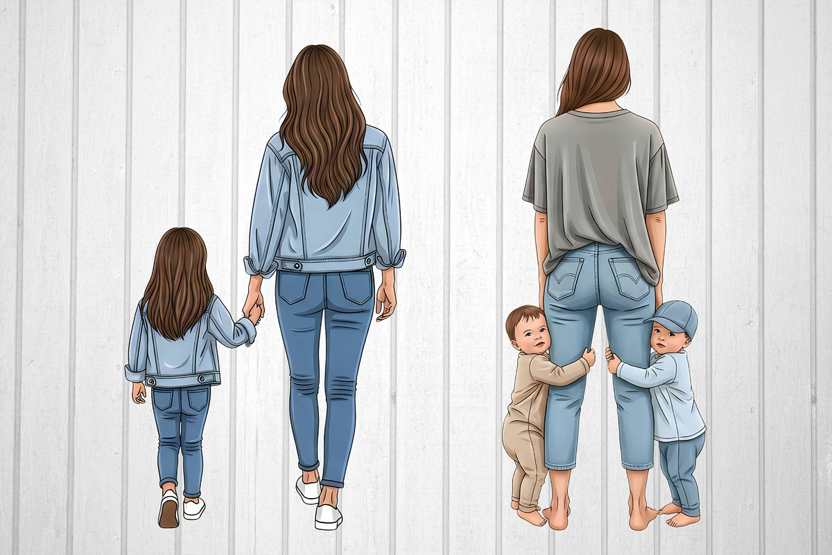 Mother’s Day Clipart Bundle, an Illustration by T-shirt Pond (Photo 3 of 7)