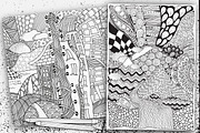 Black and white landscapes, a Texture Illustration by ImHope (Thumbnail 8 of 15)