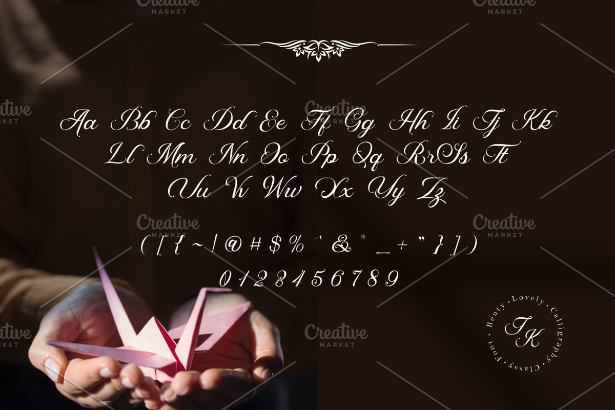 Ballian Phil Luxury Script Font, a Script Font by Joko Setiono (Photo 7 of 8)