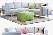 6 sofa set 3d model, a Furniture 3D Model by 3dmitruk (Thumbnail 2 of 61)