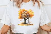 Watercolor Welcome Fall Clipart, an Illustration by Libby Wishes (Thumbnail 4 of 6)