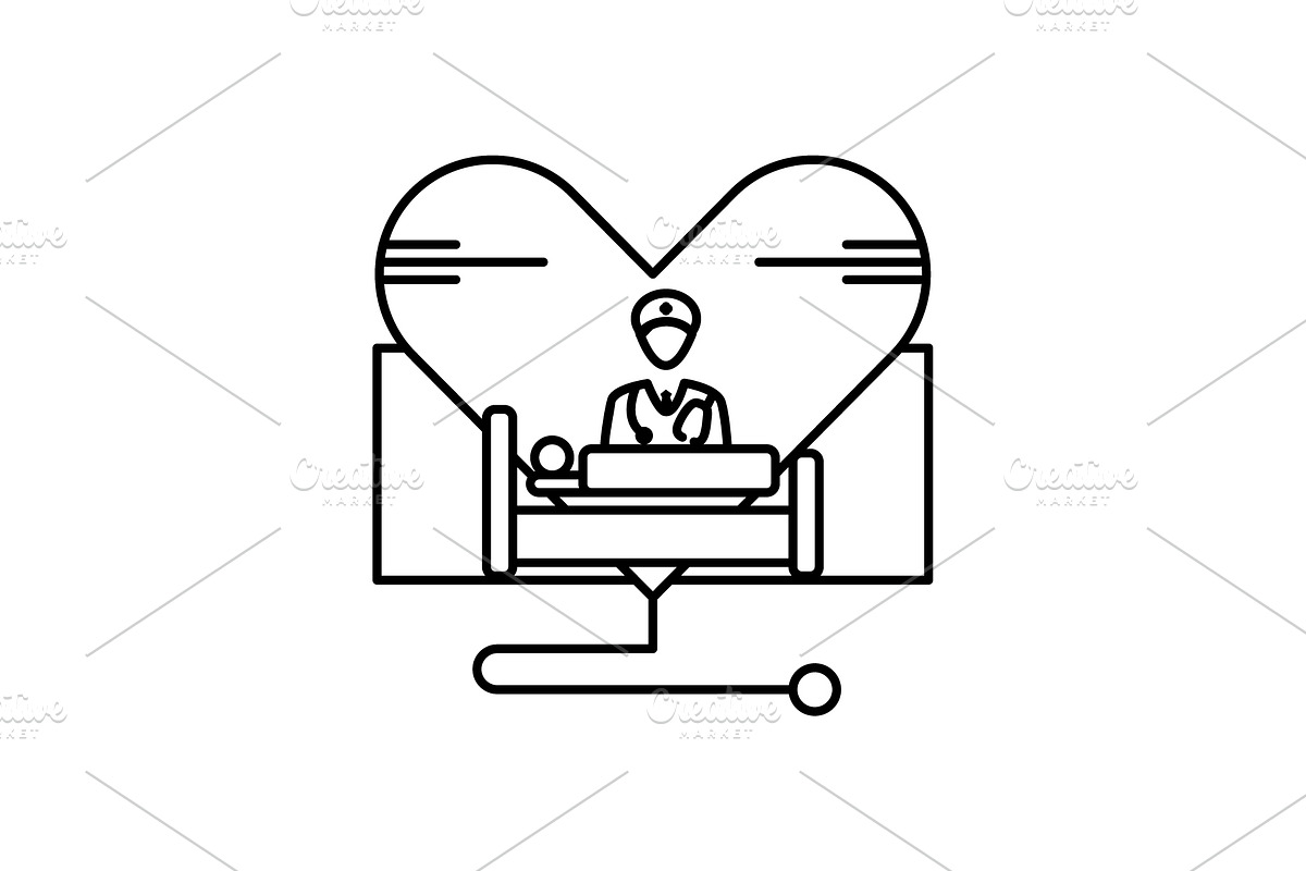 Healthcare Acute icon, an Icon by Creative priyanka | Creative Market