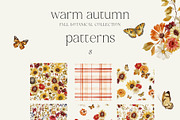 Warm Autumn - watercolor collection, a Seasonal Illustration by AleksaArt (Thumbnail 13 of 17)