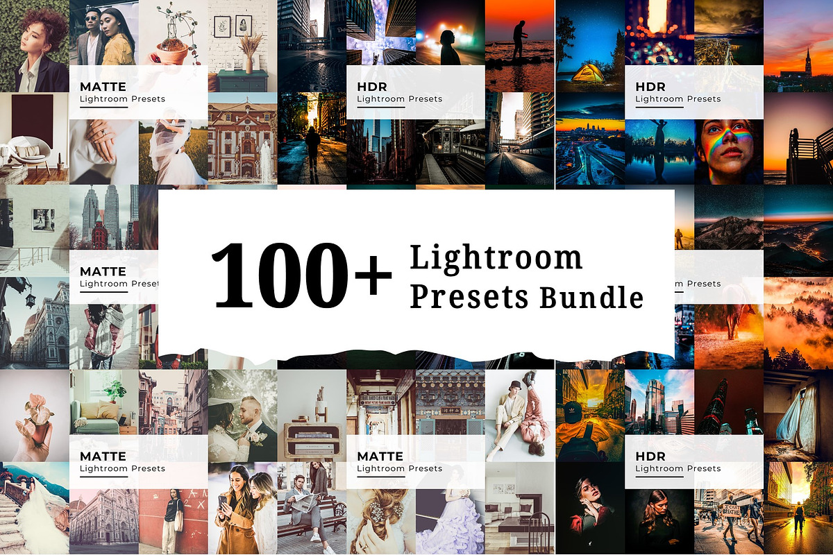 100+ Lightroom Presets Bundle, a Preset Add-On by Tumbuh Kerja