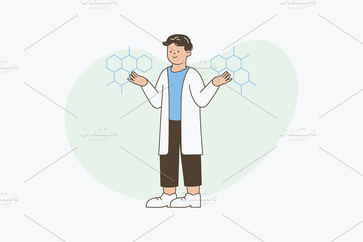 Science and Research Illustration, an Object Graphic by Jump Studio (Photo 4 of 12)