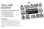 Fathers Day SVG Bundle Cricut Design, an Object Graphic by Creative Arslan (Thumbnail 3 of 6)