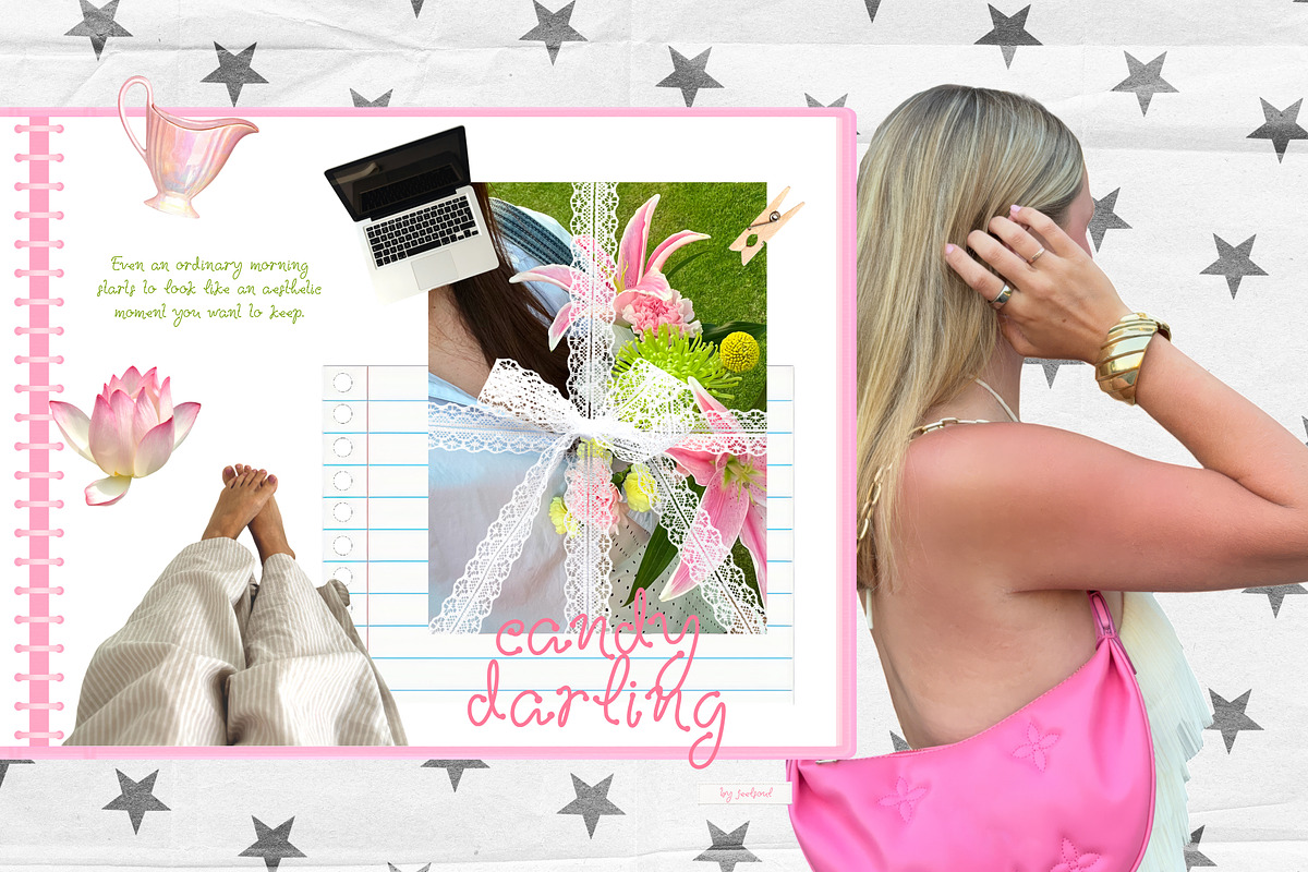 250+ Soft Girl Collage Pack, an Object Graphic by Feelsoul (Photo 7 of 10)