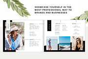 Media Kit/Blogger Proposal, a Presentation Template by Just Like White Creative (Thumbnail 2 of 4)