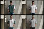 5 Oversized T-Shirt Mockups, a Shirt Mockup by Grow Design Craft Studio (Thumbnail 3 of 7)