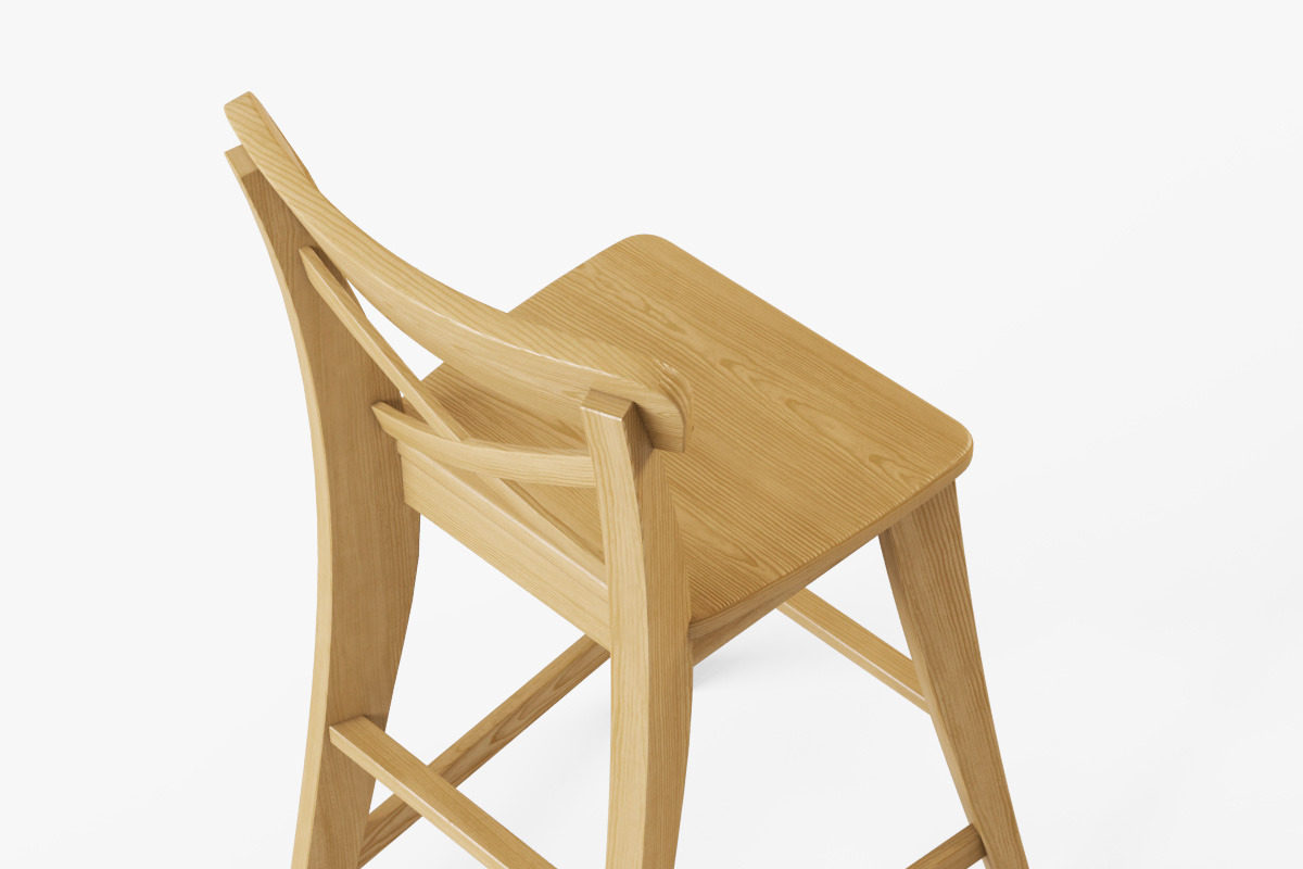 Junior Chair Ingolf, a Furniture 3D Model by Markelos (Photo 7 of 14)