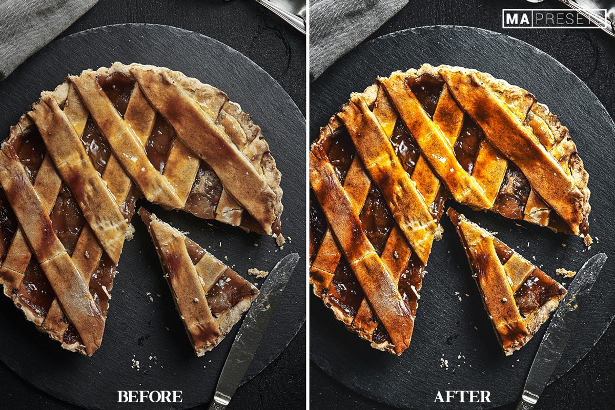 10 DARK FOOD Lightroom Presets, a Preset Add-On by MaPresets (Photo 12 of 14)