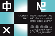 Cylinder Font Family | 4 Styles, a Blackletter Font by Fontsphere (Thumbnail 5 of 9)