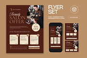 Salon Offer Flyer, a Flyer Template by graphicook (Thumbnail 1 of 3)