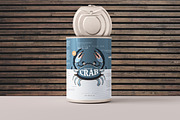 Aluminum Food Can Mockups - Large, a Cups & Container Mockup by pmvch (Thumbnail 6 of 31)