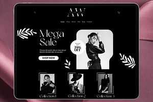 Luxury Shopify Theme Black Gold, a Templates & Theme by DaisyStudio