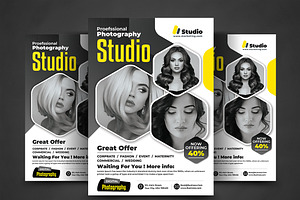 Photography Flyer, a Flyer Template by AfzaalGraphics
