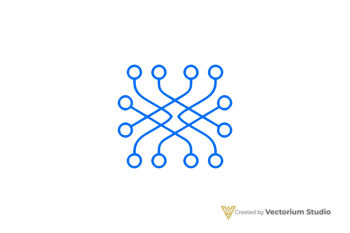 Network Nodes Logo, a Branding & Logo Template by Vectorium Studio (Photo 5 of 16)