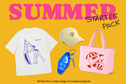 Warm Days: Summer Line Art, a Person Illustration by Olly Kava (Thumbnail 7 of 10)