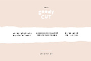 goody cut – Cute Papercut Font, a Script Font by youdiful creation (Thumbnail 5 of 6)