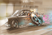Robbery, a Graphic by LEKS illustrations (Thumbnail 1 of 2)