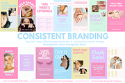 Pretty Pop Instagram Story Templates, a Social Media Template by Hell Yeah Designs (Thumbnail 5 of 10)