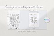 Hand-drawn Line Art Summer Flowers, a Decorative Illustration by La Petite Line Art (Thumbnail 9 of 12)