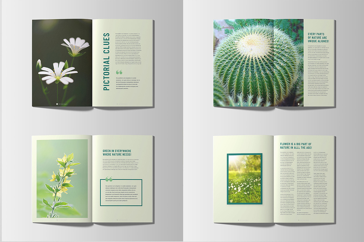 Botanical Lookbook Magazine, a Magazine Template by Layout Design (Photo 5 of 11)