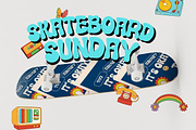 Shoese Flower - 1990's Retro Font, a Handwritten Font by Dhabee (Thumbnail 7 of 12)