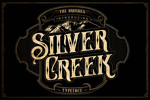 Silver Creek Typeface