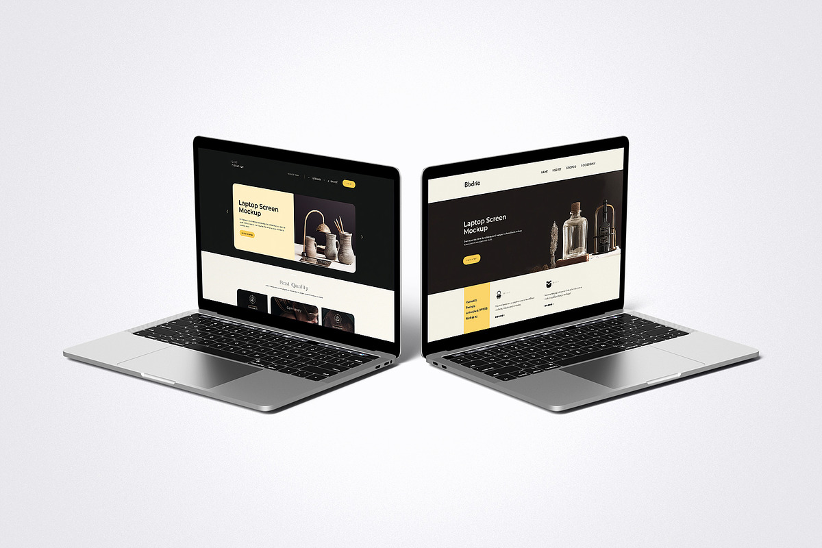 Laptop & Website Screen Mockup, a Mac Mockup by Mockup Supper (Photo 13 of 15)
